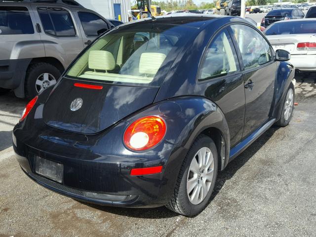 3VWPW31C18M518194 - 2008 VOLKSWAGEN NEW BEETLE BLACK photo 4