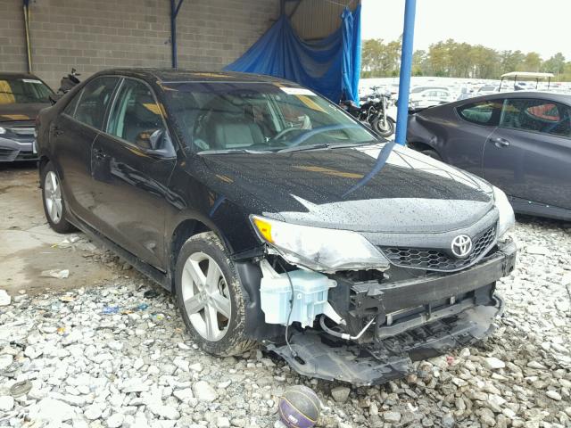 4T1BF1FK3EU390352 - 2014 TOYOTA CAMRY L BLACK photo 1