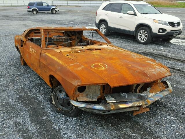 9T02F179726 - 1969 FORD MUSTANG BURN photo 1