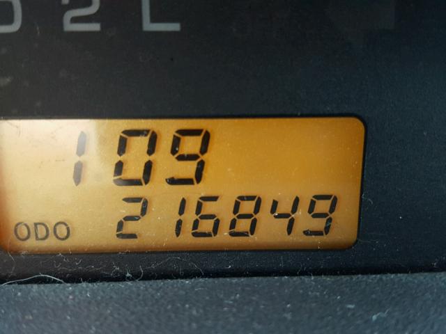 JTLKT324954001802 - 2005 TOYOTA SCION XB Negro foto 8