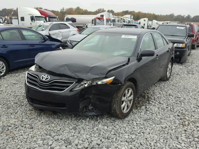 4T1BF3EK7BU700334 - 2011 TOYOTA CAMRY BASE BLACK photo 2