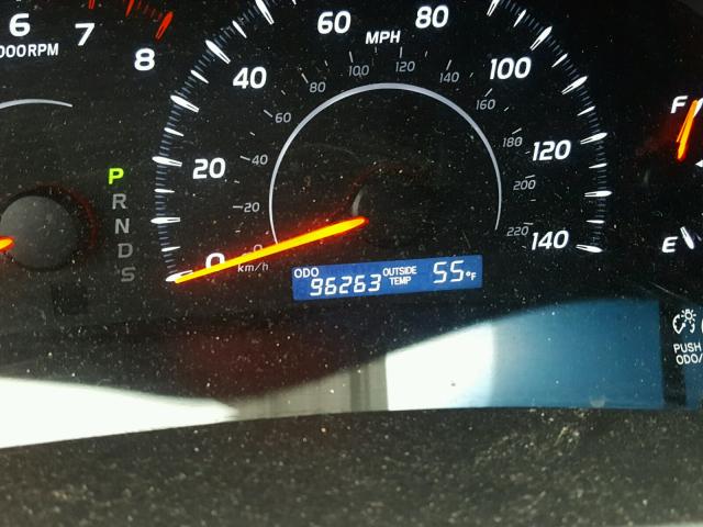 4T1BF3EK7BU700334 - 2011 TOYOTA CAMRY BASE BLACK photo 8