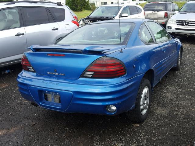 1G2NE12T9XM834344 - 1999 PONTIAC GRAND AM S ლურჯი ფოტო 4