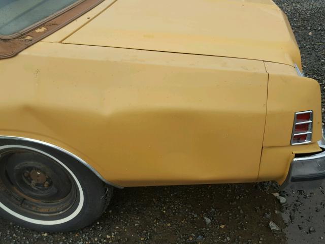 SS22M6R167348 - 1975 CHRYSLER CORDOBA ORANGE photo 9