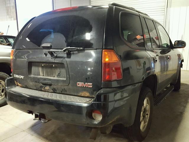 1GKDT13S722314686 - 2002 GMC ENVOY BLACK photo 4