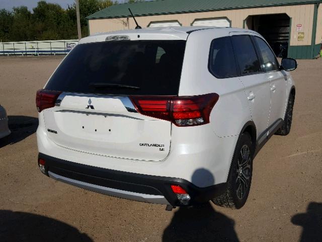 JA4AD3A31GZ053745 - 2016 MITSUBISHI OUTLANDER WHITE photo 4