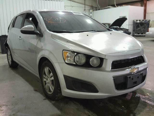 1G1JC6SH9C4120676 - 2012 CHEVROLET SONIC LT SILVER photo 1