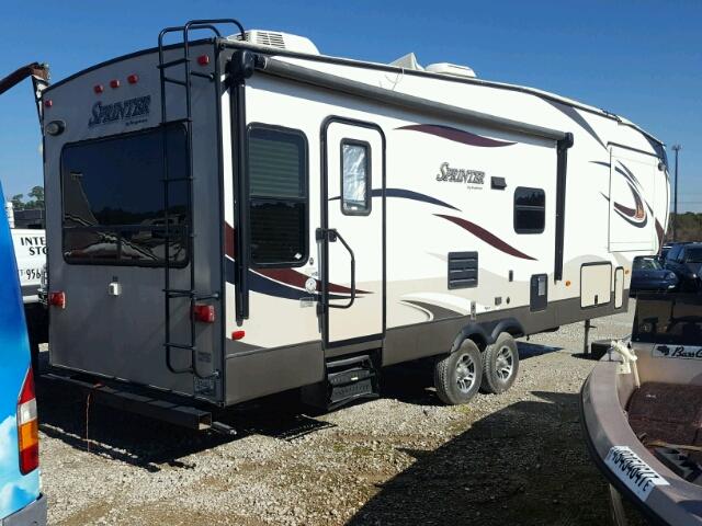 4YDF2692XE1533080 - 2014 KEYSTONE 5TH WHEEL WHITE photo 4