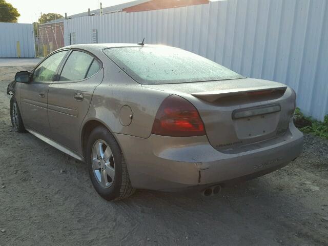 2G2WP552871115641 - 2007 PONTIAC GRAND PRIX ყავისფერი ფოტო 3