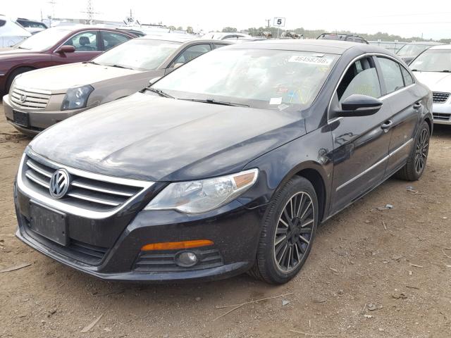 WVWHP7AN3AE545177 - 2010 VOLKSWAGEN CC LUXURY BLACK photo 2