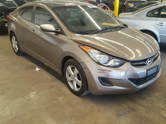 5NPDH4AE0BH014062 - 2011 HYUNDAI ELANTRA GL GRAY photo 1