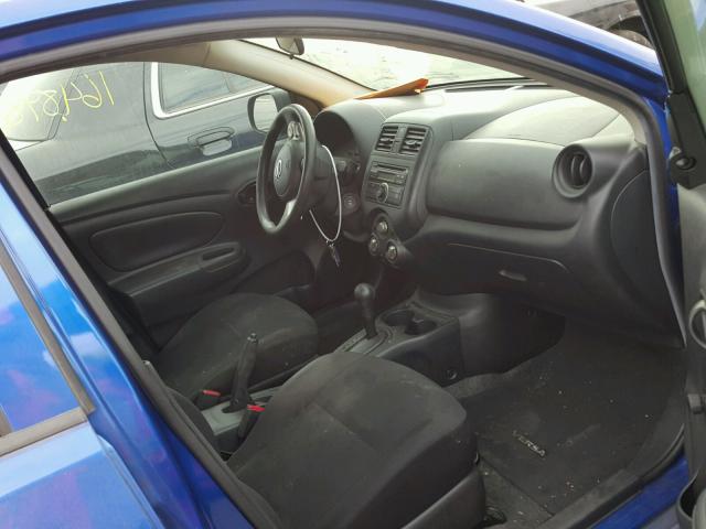 3N1CN7APXDL855934 - 2013 NISSAN VERSA S BLUE photo 5