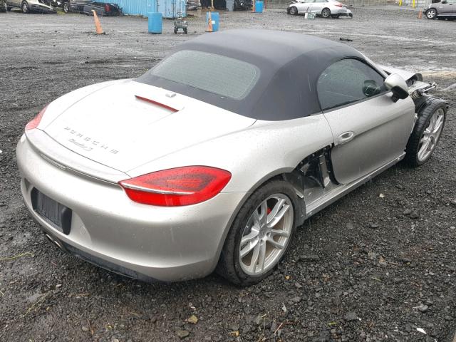 WP0CB2A84DK132485 - 2013 PORSCHE BOXSTER S SILVER photo 4