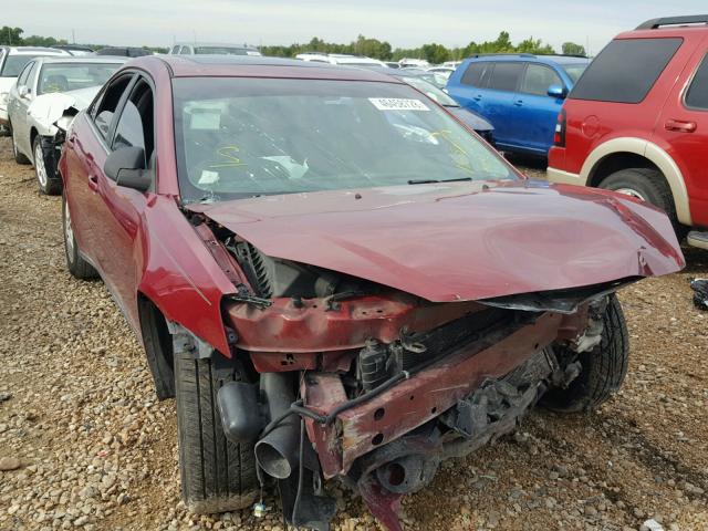 1G2ZG528354147775 - 2005 PONTIAC G6 MAROON photo 1