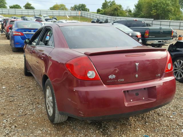 1G2ZG528354147775 - 2005 PONTIAC G6 MAROON photo 3