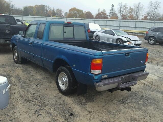 1FTCR14X5TTA14074 - 1996 FORD RANGER SUP TEAL photo 3