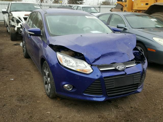 1FADP3K26DL242976 - 2013 FORD FOCUS BLUE photo 1