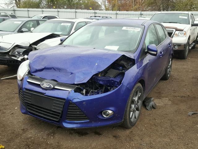 1FADP3K26DL242976 - 2013 FORD FOCUS BLUE photo 2