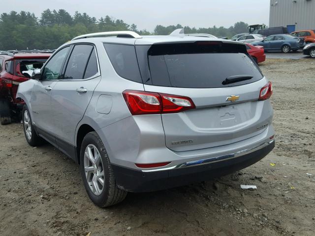 2GNAXVEV6J6306105 - 2018 CHEVROLET EQUINOX PR SILVER photo 3