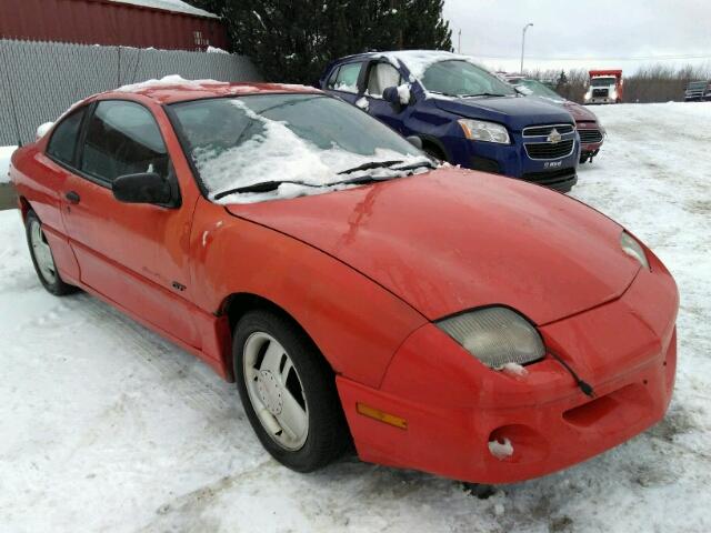 1G2JD12T1W7565982 - 1998 PONTIAC SUNFIRE GT RED photo 1