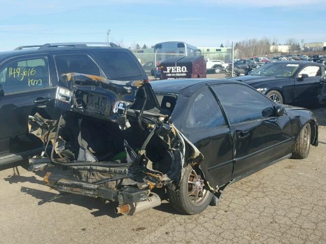 2HGEJ1129RH004857 - 1994 HONDA CIVIC EX BLACK photo 4