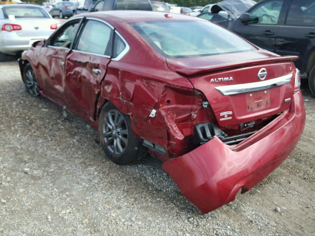 1N4AL3AP4FC579239 - 2015 NISSAN ALTIMA 2.5 MAROON photo 3