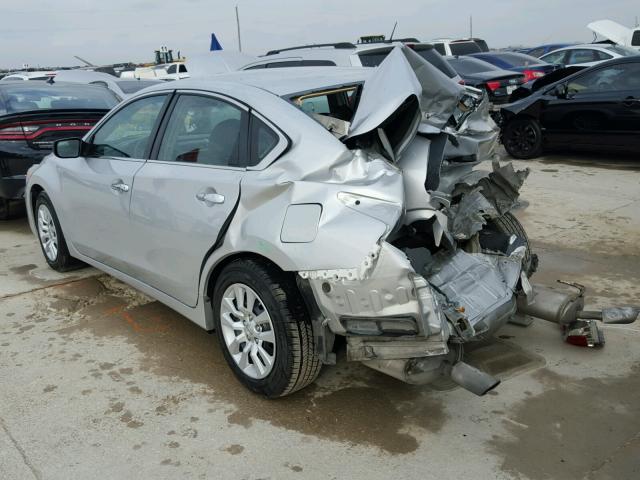 1N4AL3AP6DC274161 - 2013 NISSAN ALTIMA 2.5 SILVER photo 3