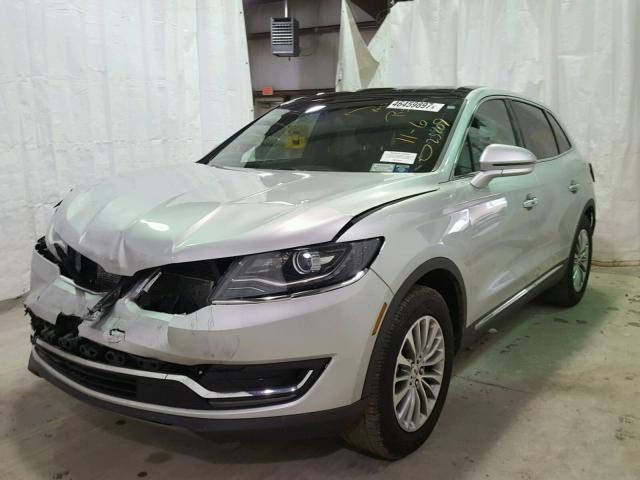 2LMTJ6KR4GBL32928 - 2016 LINCOLN MKX SELECT SILVER photo 2