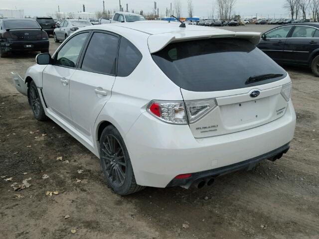 JF1GR7E69BG827344 - 2011 SUBARU IMPREZA WR WHITE photo 3