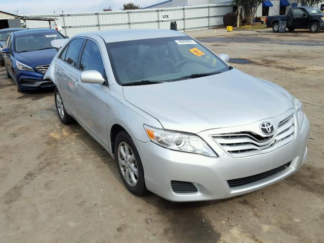 4T4BF3EK6BR216368 - 2011 TOYOTA CAMRY SILVER photo 1