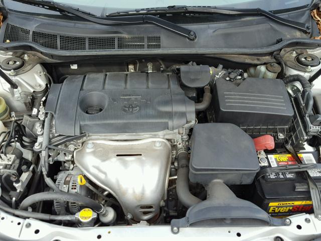 4T4BF3EK6BR216368 - 2011 TOYOTA CAMRY SILVER photo 7