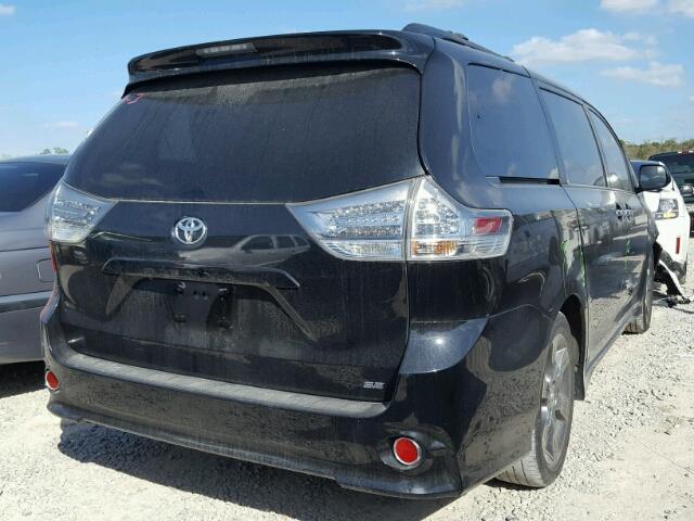 5TDXK3DC9FS617112 - 2015 TOYOTA SIENNA SPO BLACK photo 4