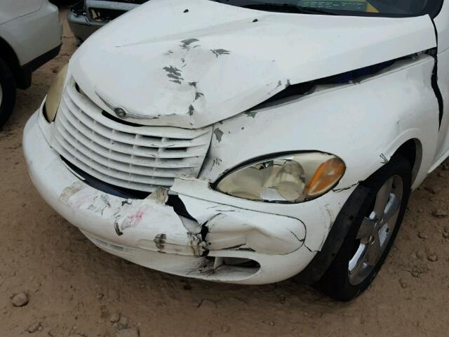 3C8FY78G23T516363 - 2003 CHRYSLER PT CRUISER WHITE photo 9