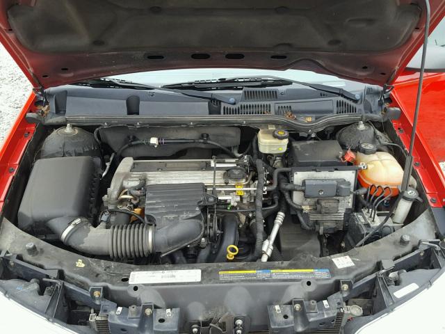 1G8AW12F43Z206488 - 2003 SATURN ION LEVEL RED photo 7
