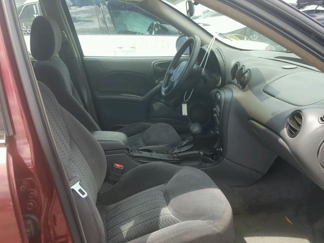 1G2NE52F82C272498 - 2002 PONTIAC GRAND AM S Bordo foto 5