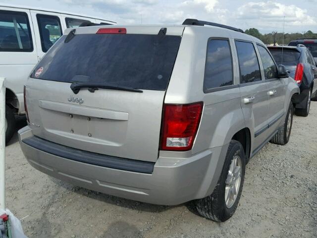 1J8GS48K97C526537 - 2007 JEEP GRAND CHER GRAY photo 4