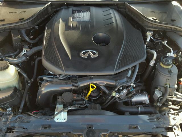 JN1CV7AP4GM203563 - 2016 INFINITI Q50 BASE BLACK photo 7
