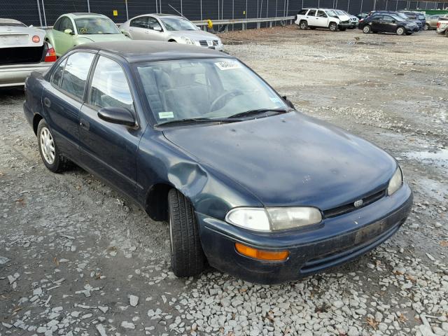 1Y1SK5284VZ420717 - 1997 GEO PRIZM LSI GREEN photo 1