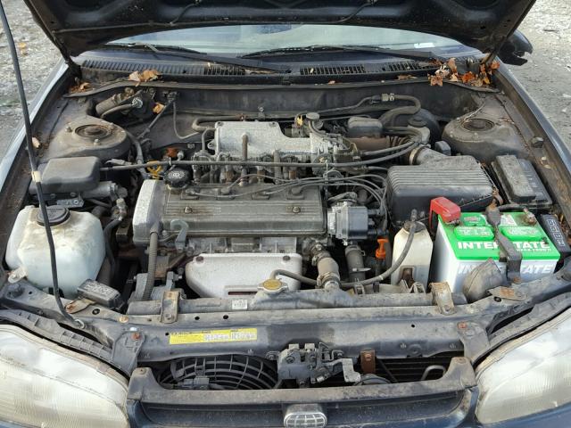 1Y1SK5284VZ420717 - 1997 GEO PRIZM LSI GREEN photo 7