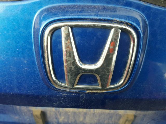 JHMGD38488S054186 - 2008 HONDA FIT BLUE photo 9