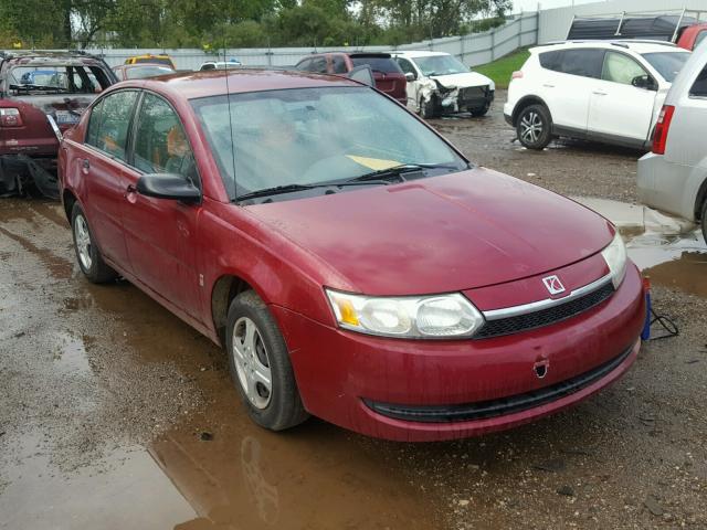 1G8AG52F84Z219007 - 2004 SATURN ION LEVEL RED photo 1