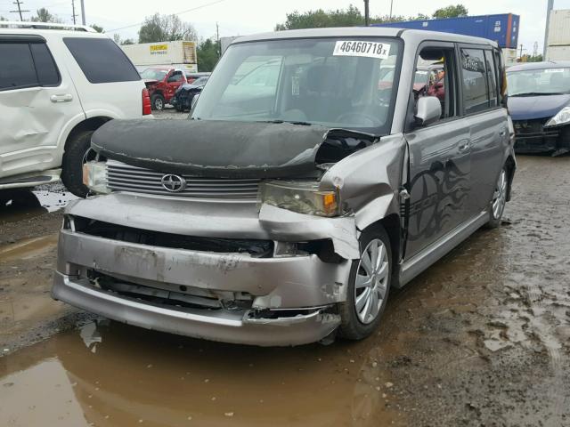 JTLKT334750185286 - 2005 TOYOTA SCION XB Сұр фото 2