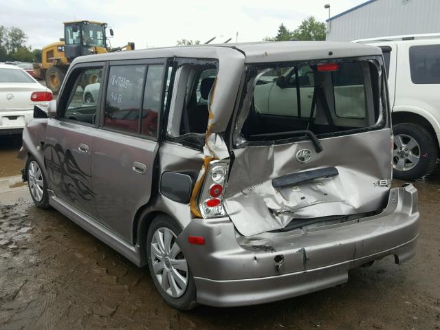 JTLKT334750185286 - 2005 TOYOTA SCION XB Сұр фото 3