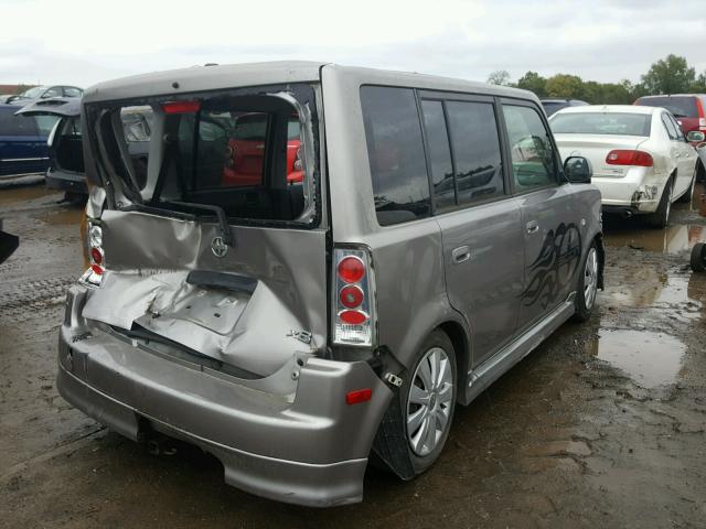 JTLKT334750185286 - 2005 TOYOTA SCION XB Сұр фото 4