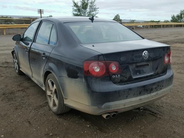3VWDJ71K48M073014 - 2008 VOLKSWAGEN GLI შავი ფოტო 3