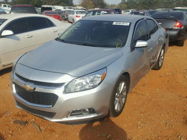 1G11D5SL4FF325276 - 2015 CHEVROLET MALIBU 2LT SILVER photo 2