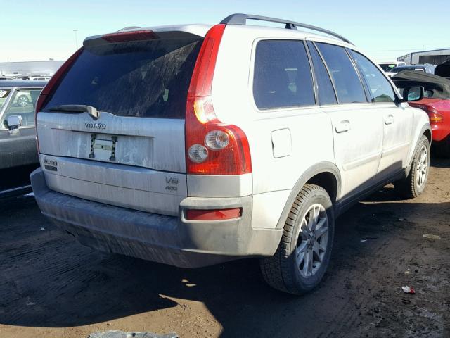 YV4CZ852661239886 - 2006 VOLVO XC90 V8 SILVER photo 4