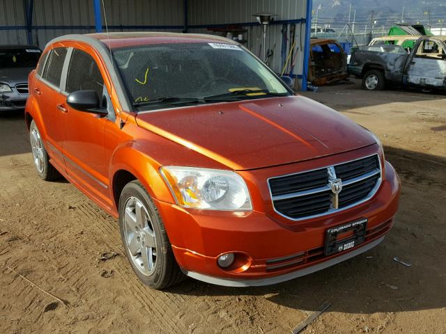 1B3HE78KX7D556064 - 2007 DODGE CALIBER R/ ORANGE photo 1