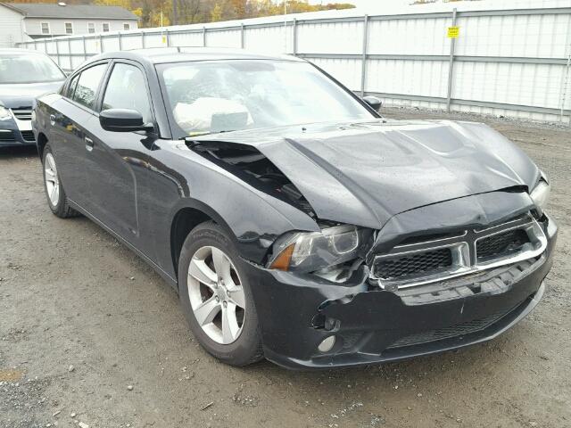 2C3CDXBG9CH218866 - 2012 DODGE CHARGER SE BLACK photo 1