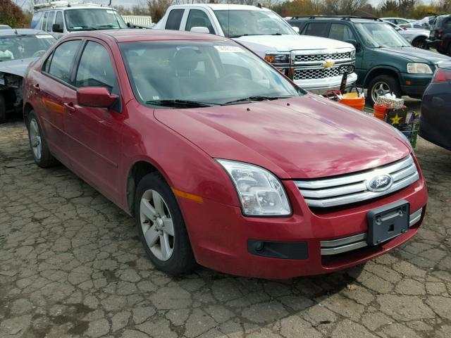 3FAHP07Z79R201920 - 2009 FORD FUSION SE RED photo 1